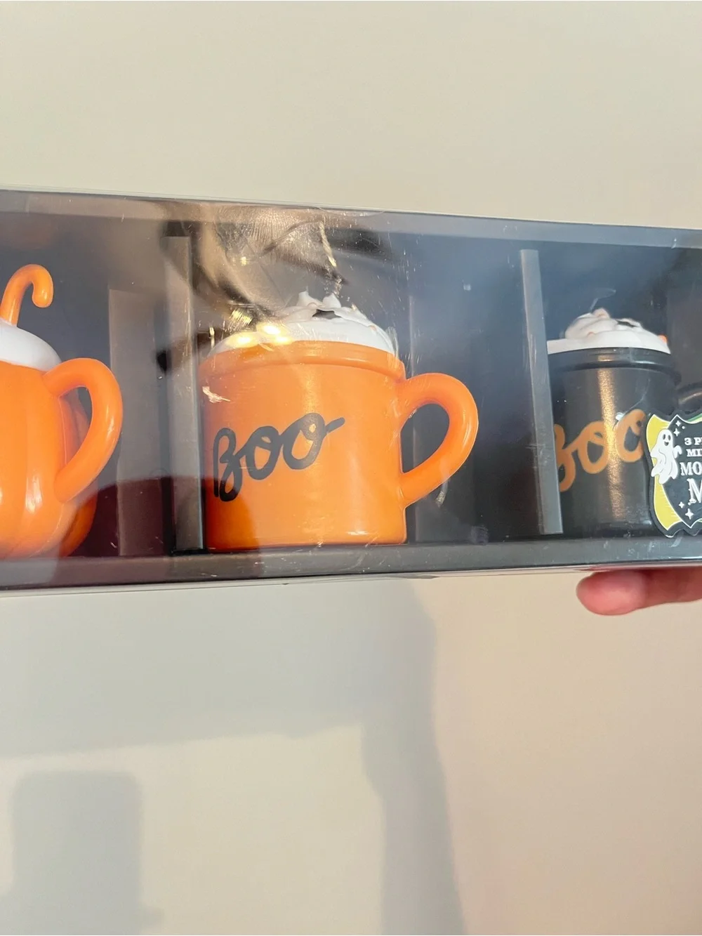New Target Bullseye Playground Halloween Miniature Mugs Set of 3